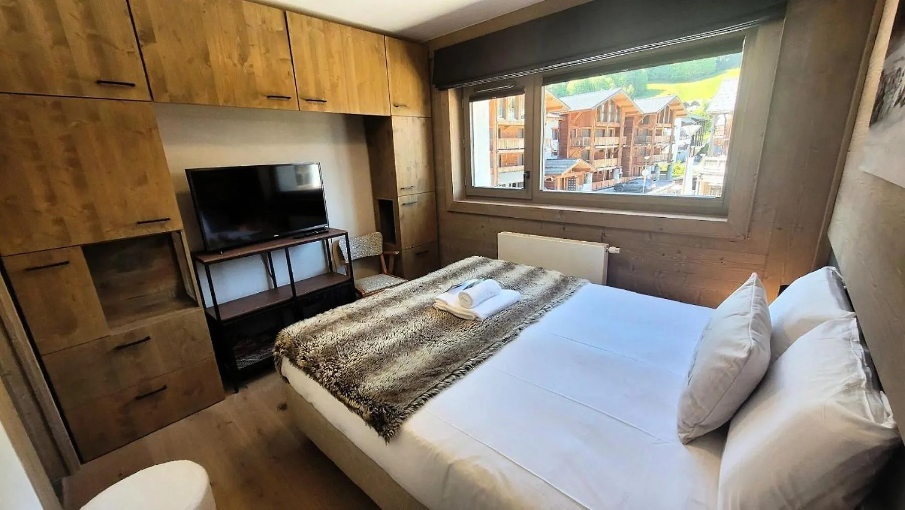 Daire Residence Le Vieux Chene - Appartement Chic Pour 6 Personnes, Centre Village Mae-3133 Les Gets