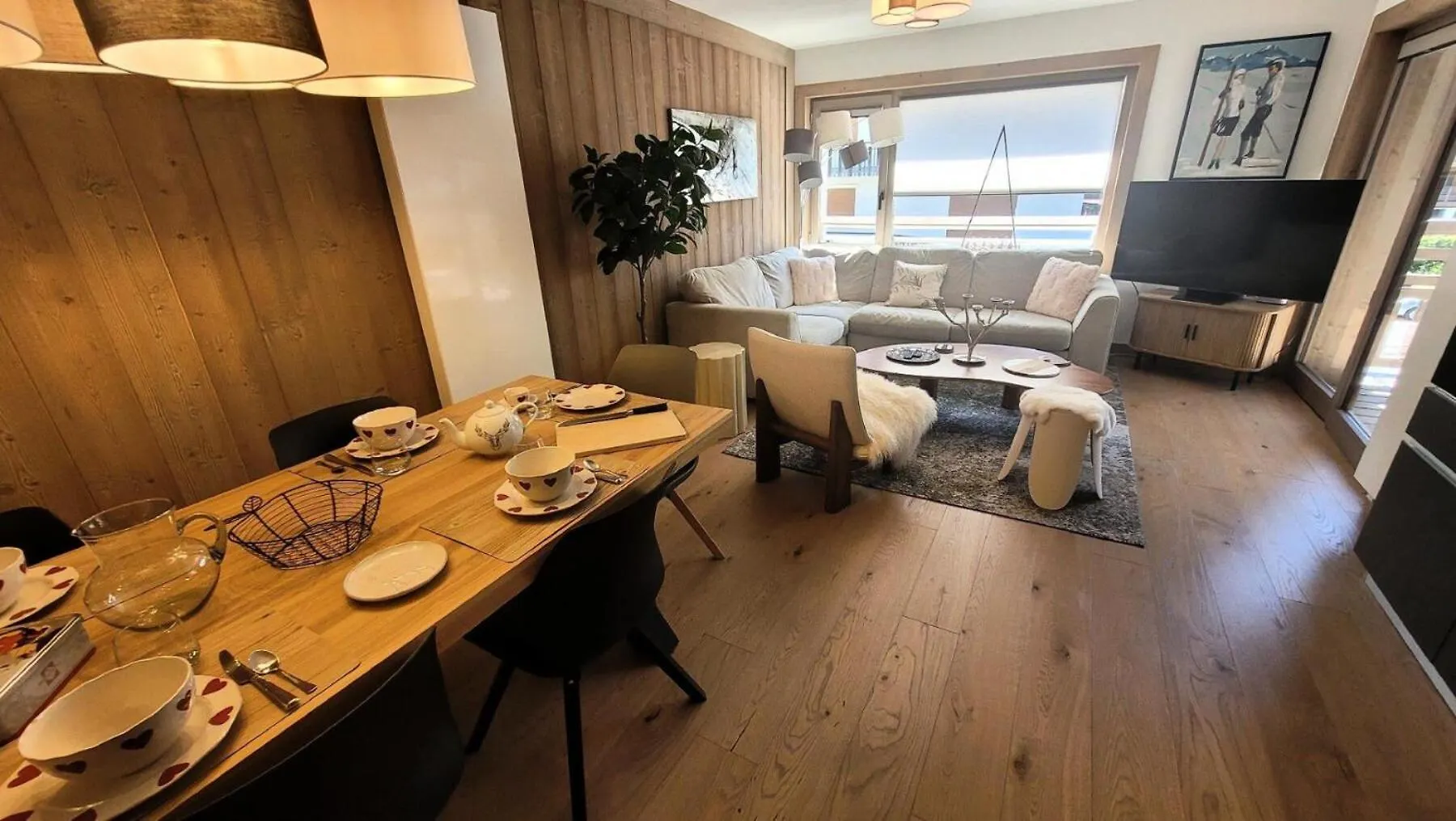Residence Le Vieux Chene - Appartement Chic Pour 6 Personnes, Centre Village Mae-3133 Les Gets